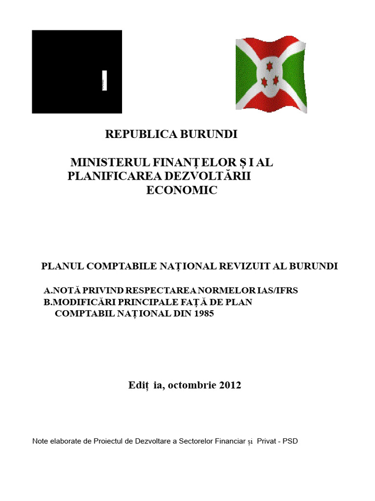 Plan Contabil Revizuit Octombrie 2012 Modificări Principale - Copie | PDF