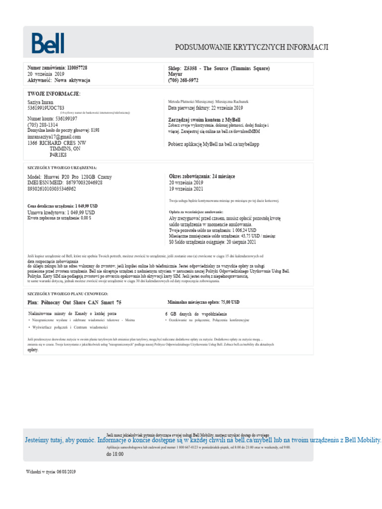 Bell Canada | PDF