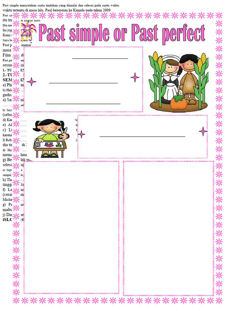 Panduan Tenses: Past Simple & Perfect | PDF