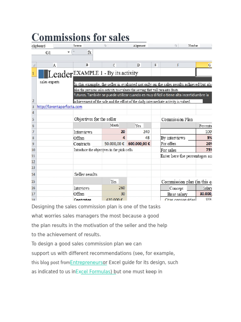 Effective Sales Commission Strategies | PDF | Sales | Salary