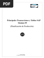 Manual SAP PP: Guía de Usuario | PDF