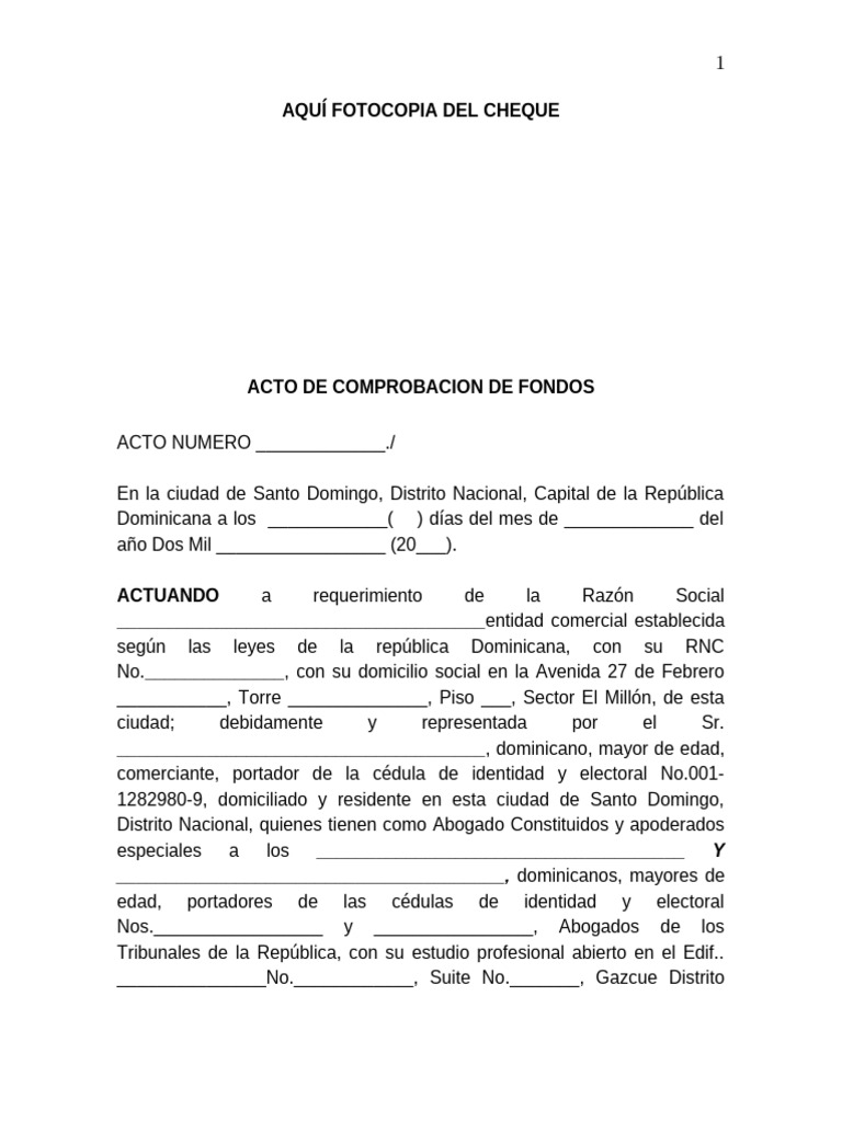 Modelo COMPROBACION DE PROTESTO DE CHEQUE MONICO-SEFERINO | PDF | Gobierno