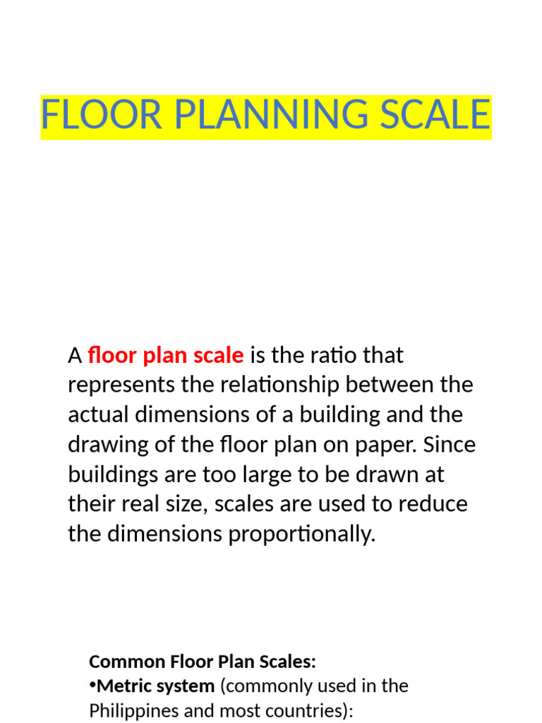 Floor Planning Scale Drafting | PDF | Stairs | Room