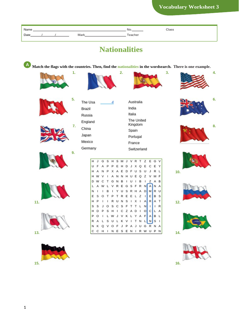 Outst6 Vocabulary Worksheets 03 | PDF | Chess Openings | Chess