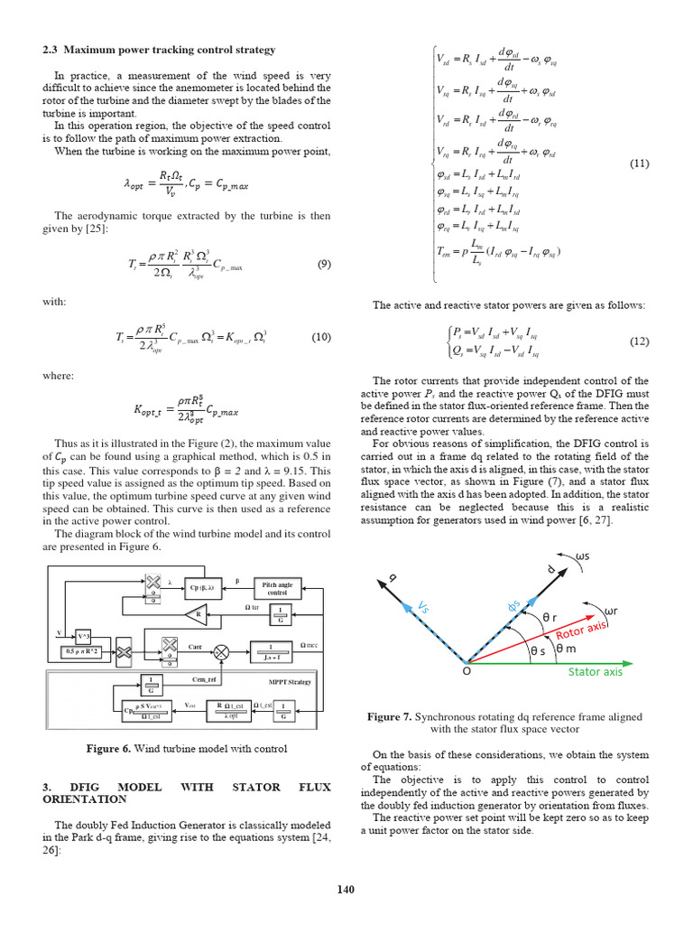 Wind Turbine Power Control Strategies | PDF | Fuzzy Logic | Electrical ...