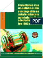 COMENTARIO a LAS MEDIDAS de LA LEY 1395 DEL 2010 en Materia Contencioso Administrativa