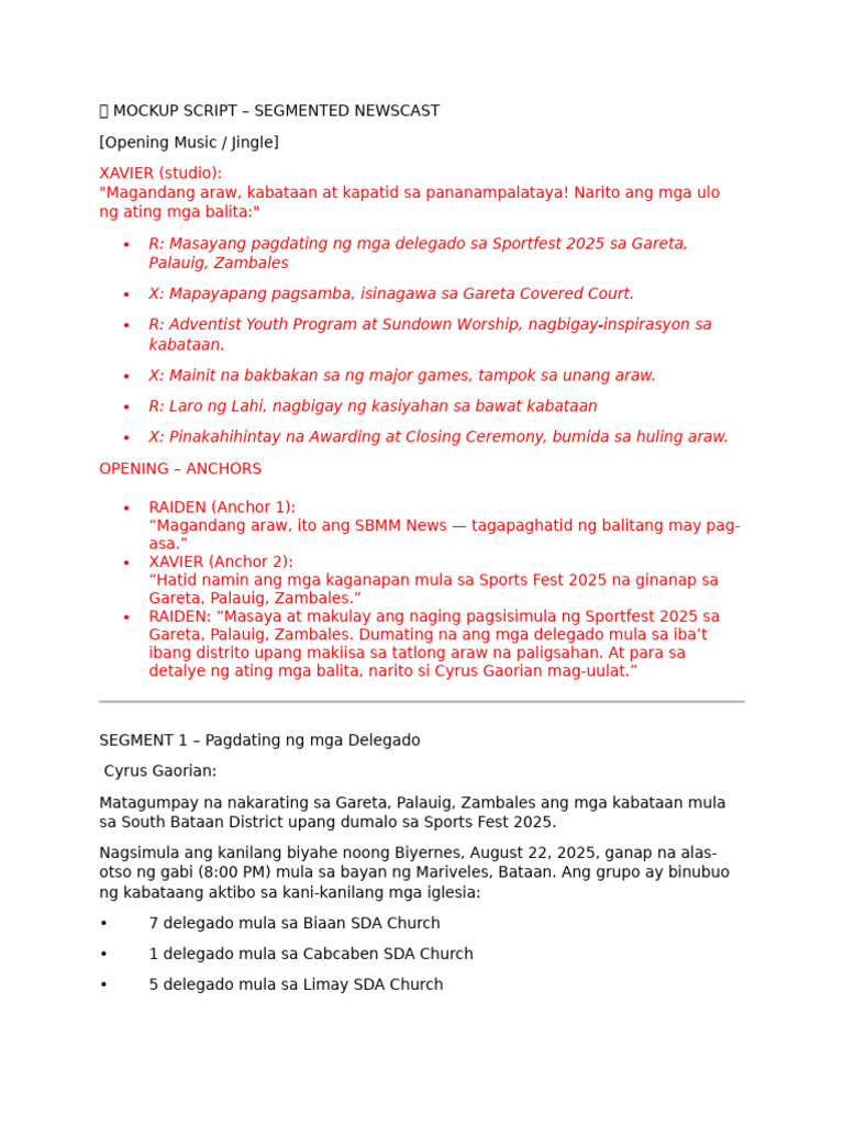 ? Mockup Script | PDF