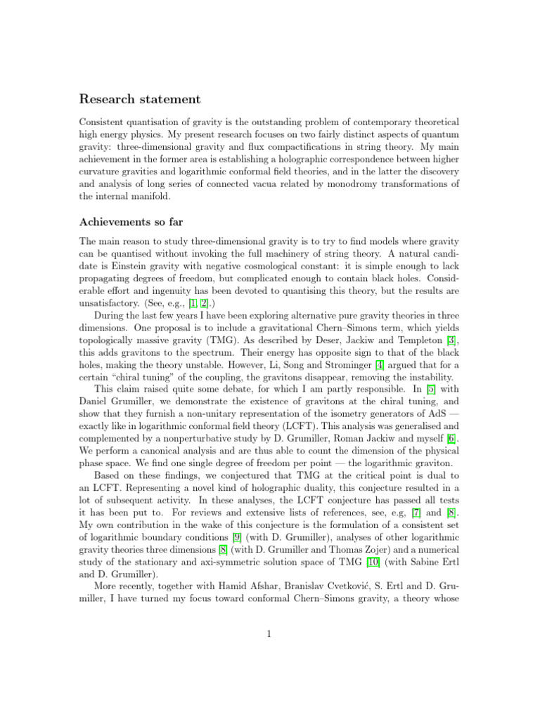 Quantum Gravity Research Insights | PDF | String Theory | Gravity