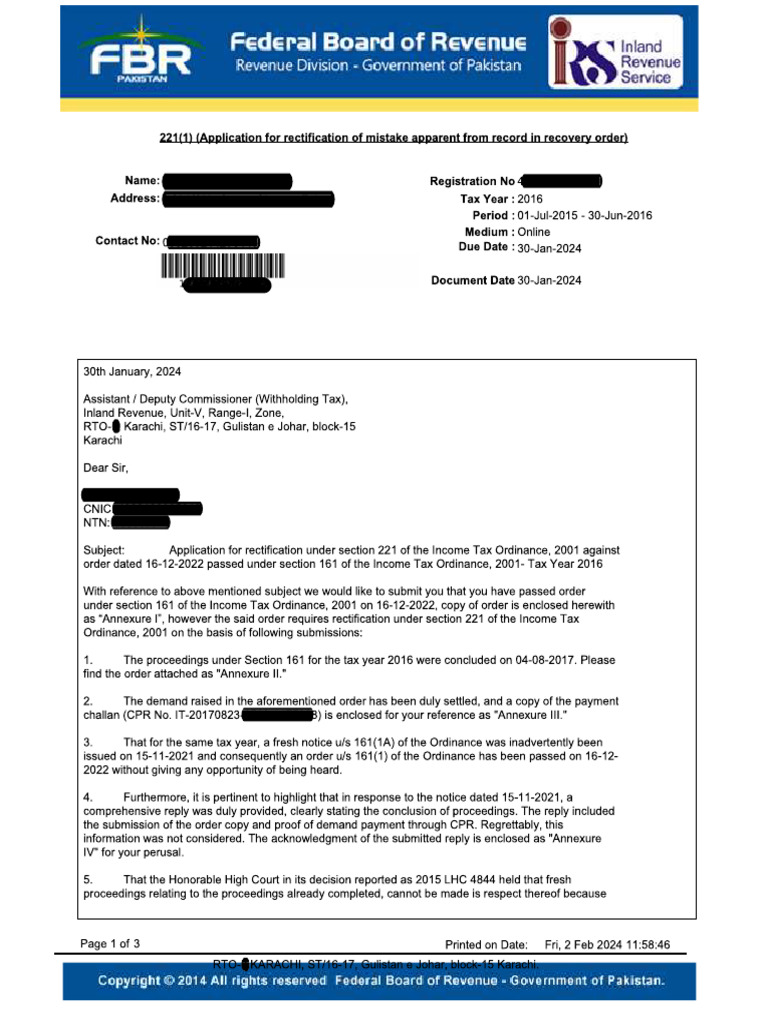 Rectification Applied Online | PDF