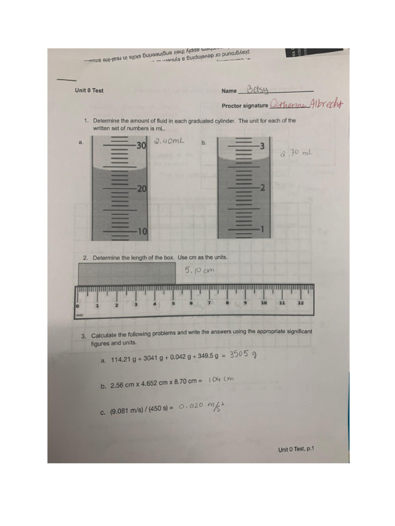 Physics Test | PDF