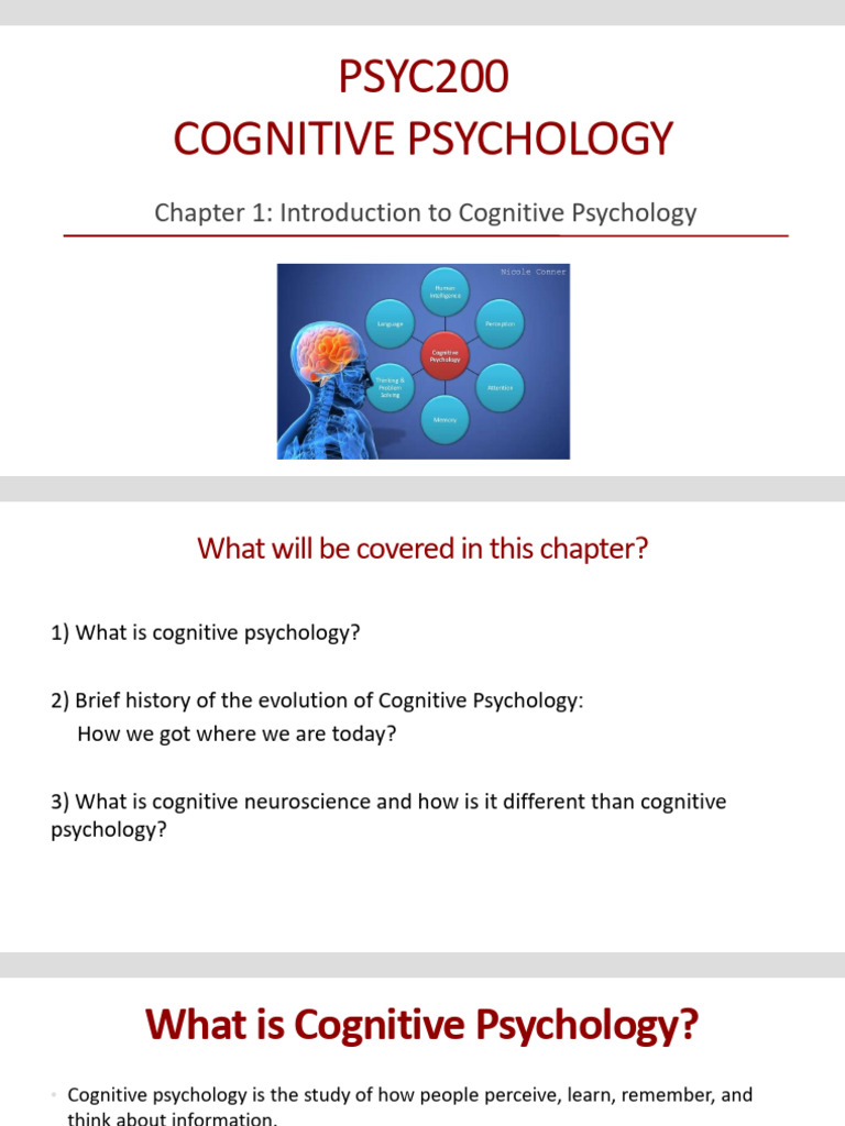 Introduction to Cognitive Psychology | PDF | Behaviorism | Mind