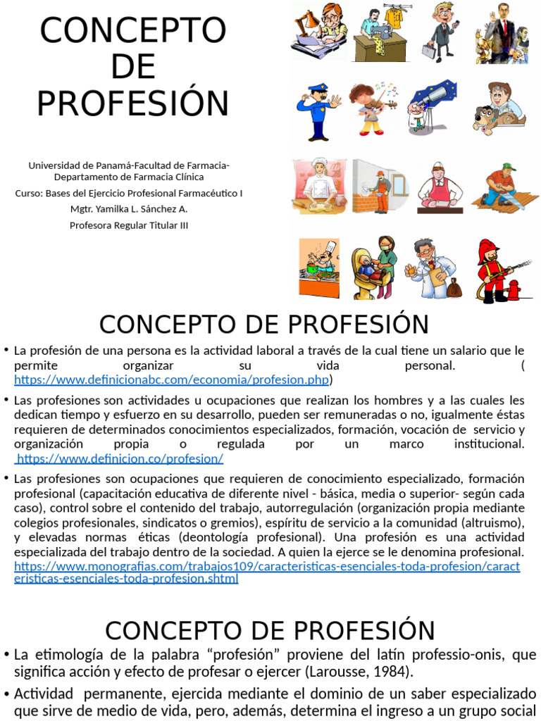Definición y Características de Profesión | PDF | Profesión ...