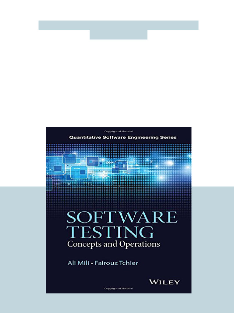 Software Testing 1st Edition Ali Mili Instant Download 2025: (4.4/5.0 ...