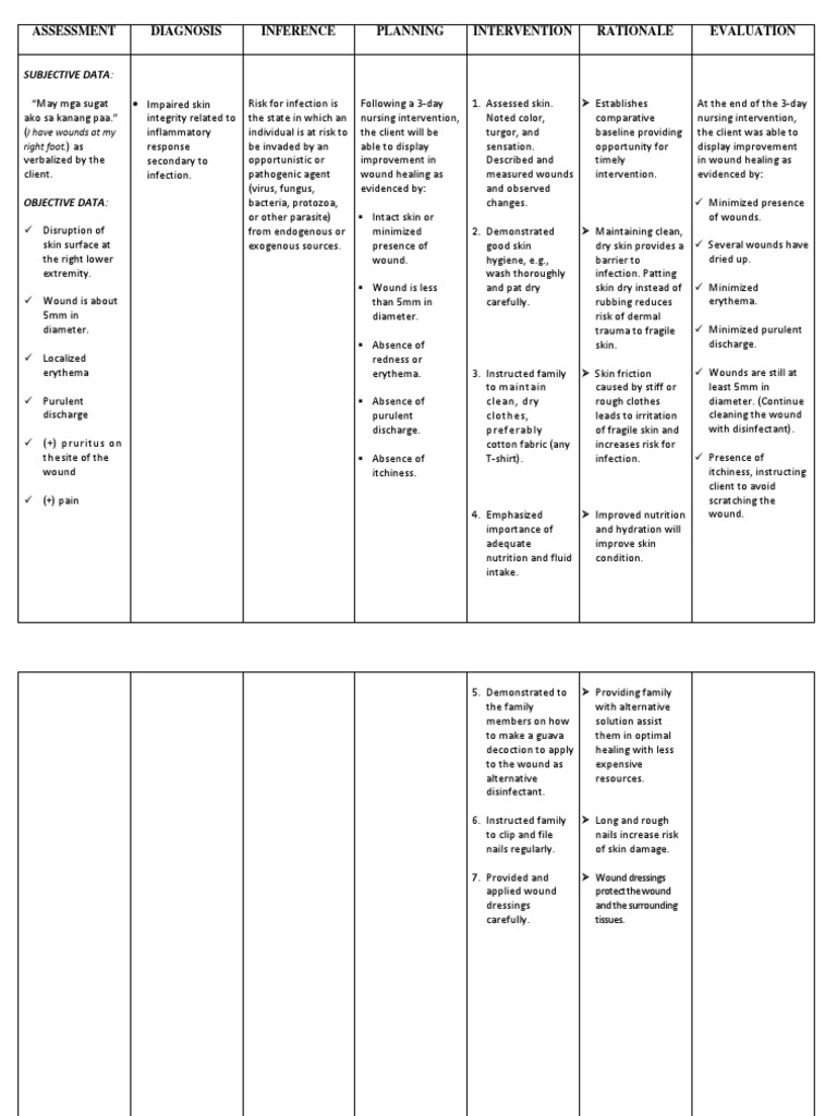NCP Loss of Appetite PDF Wound Nutrition