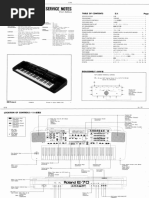 Yamaha dx7 dx9 Parts List | PDF