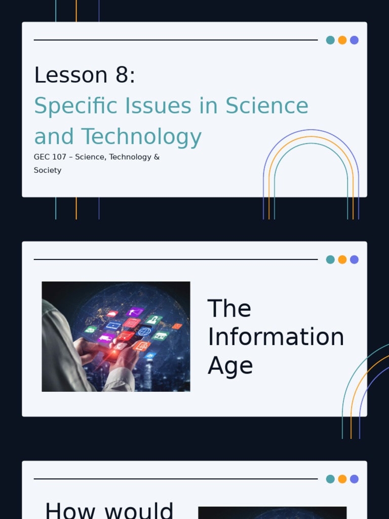 8 - Specific Issues in Science and Technology | PDF | Genetically ...