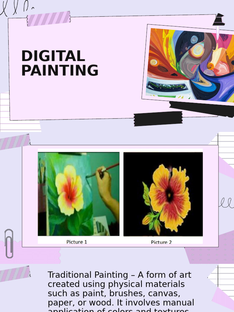 Presentation - Art in The Digital Age | PDF | Paintings | Drawing