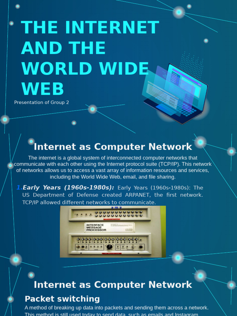 Understanding the Internet and Web Evolution | PDF | World Wide Web ...