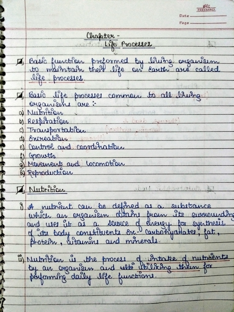 Bio Chapter 1 Notes by Om Singh | PDF