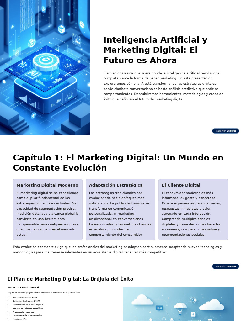 IA y Marketing Digital: Transformación Actual | PDF | Publicidad ...