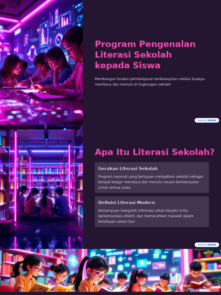 Program Literasi Sekolah untuk Siswa | PDF