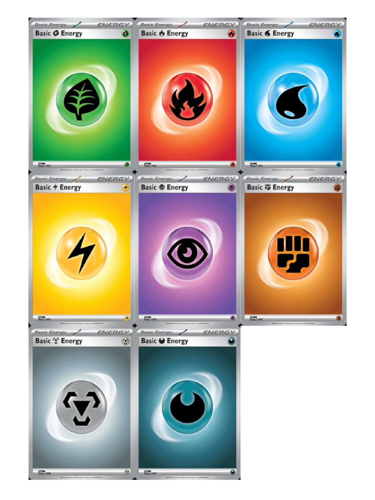 Energy Cards | PDF