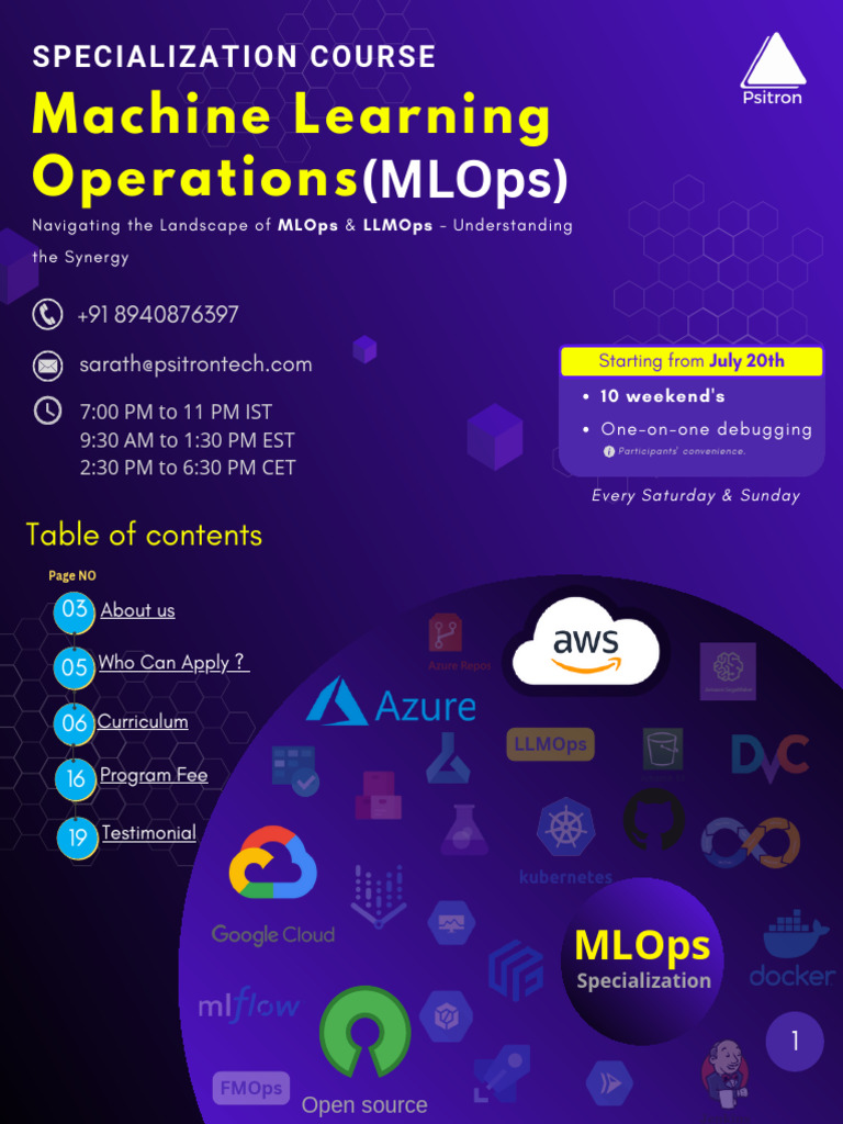 MLOps Specialization Course Overview | PDF | Information Technology ...