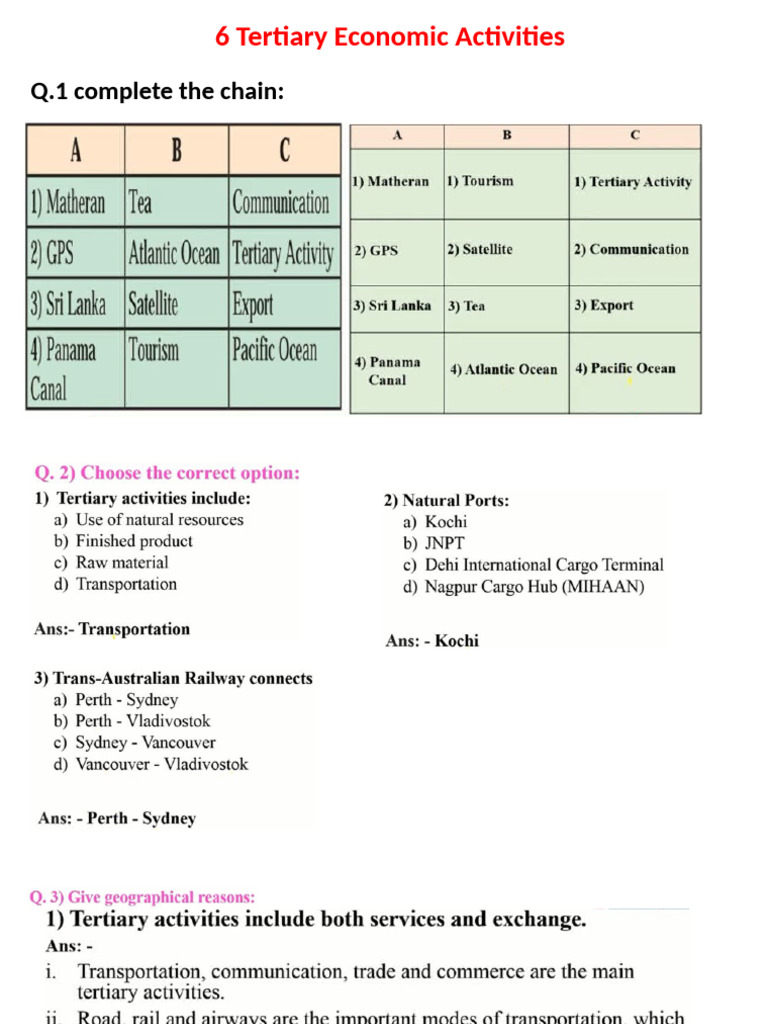 Tertiary Activity Exercise | PDF