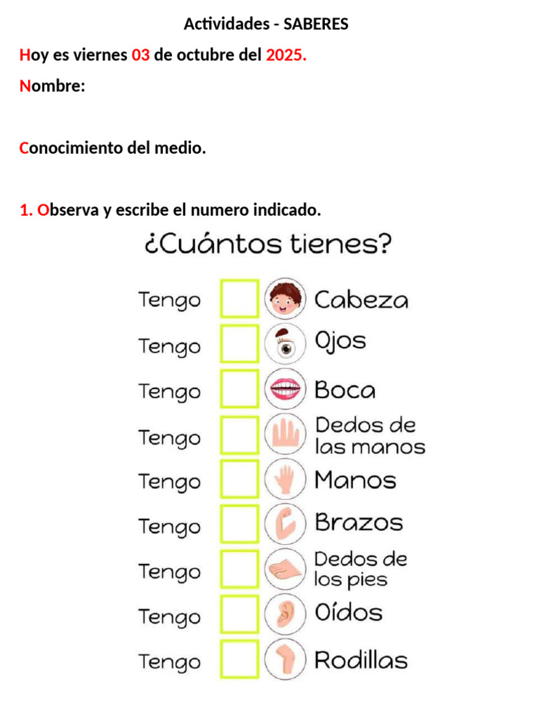 Actividades de Lengua para Tercer Grado | PDF