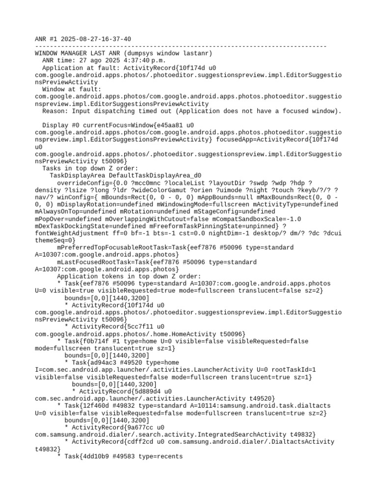 ANR Report: Google Photos Editor | PDF | Computing | Human–Computer ...