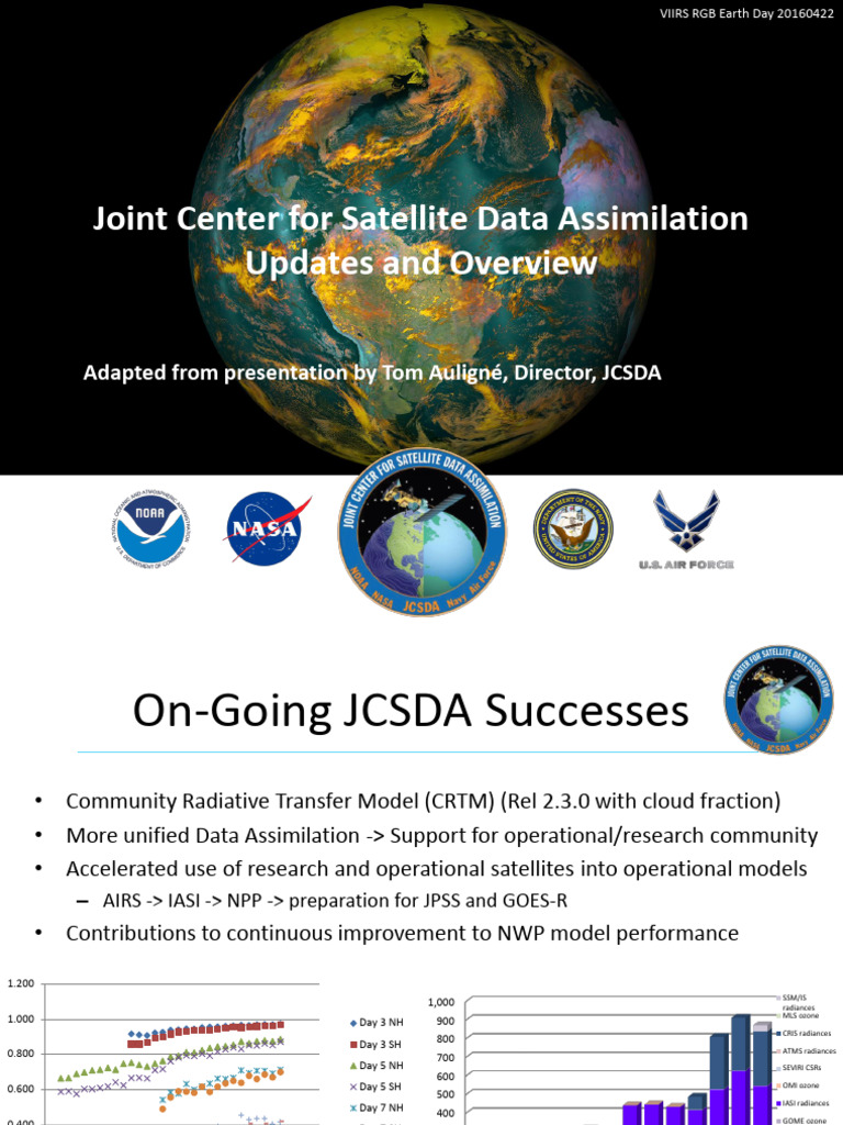 JCSDA Satellite Data Assimilation Overview | PDF | National Oceanic And ...