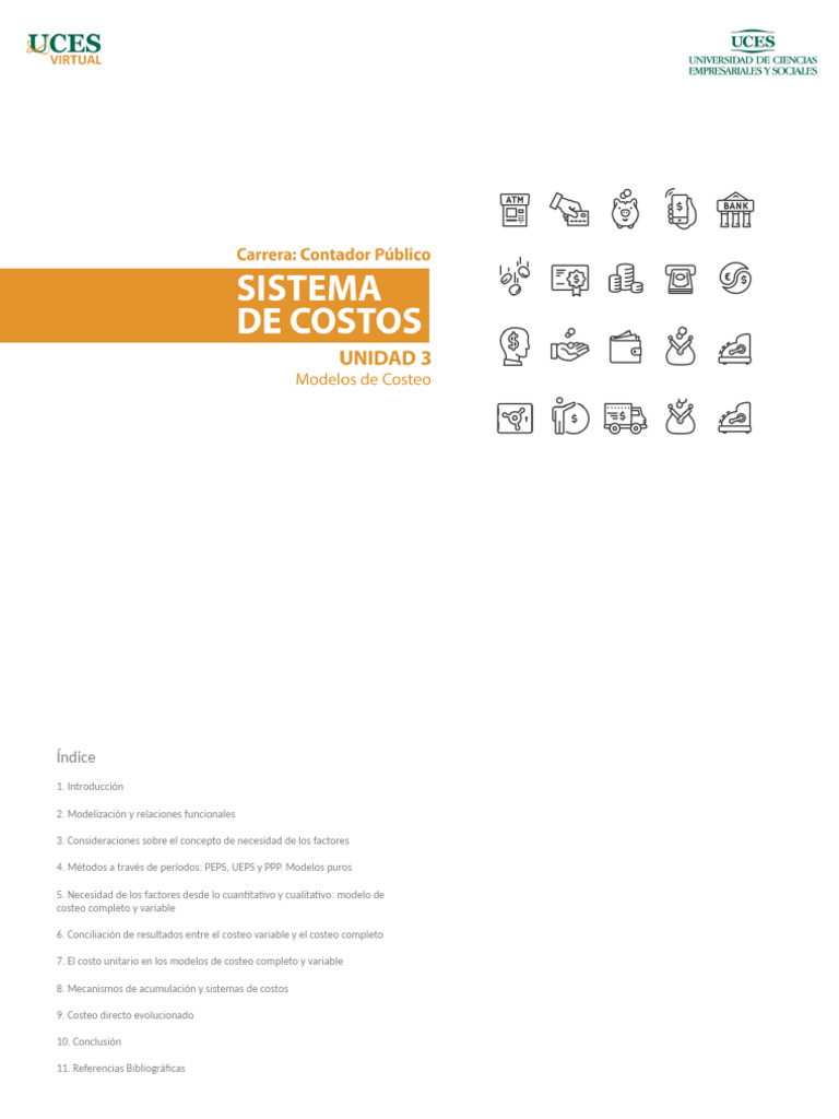 Modelos de Costeo en Contabilidad | PDF | Costo | Contabilidad