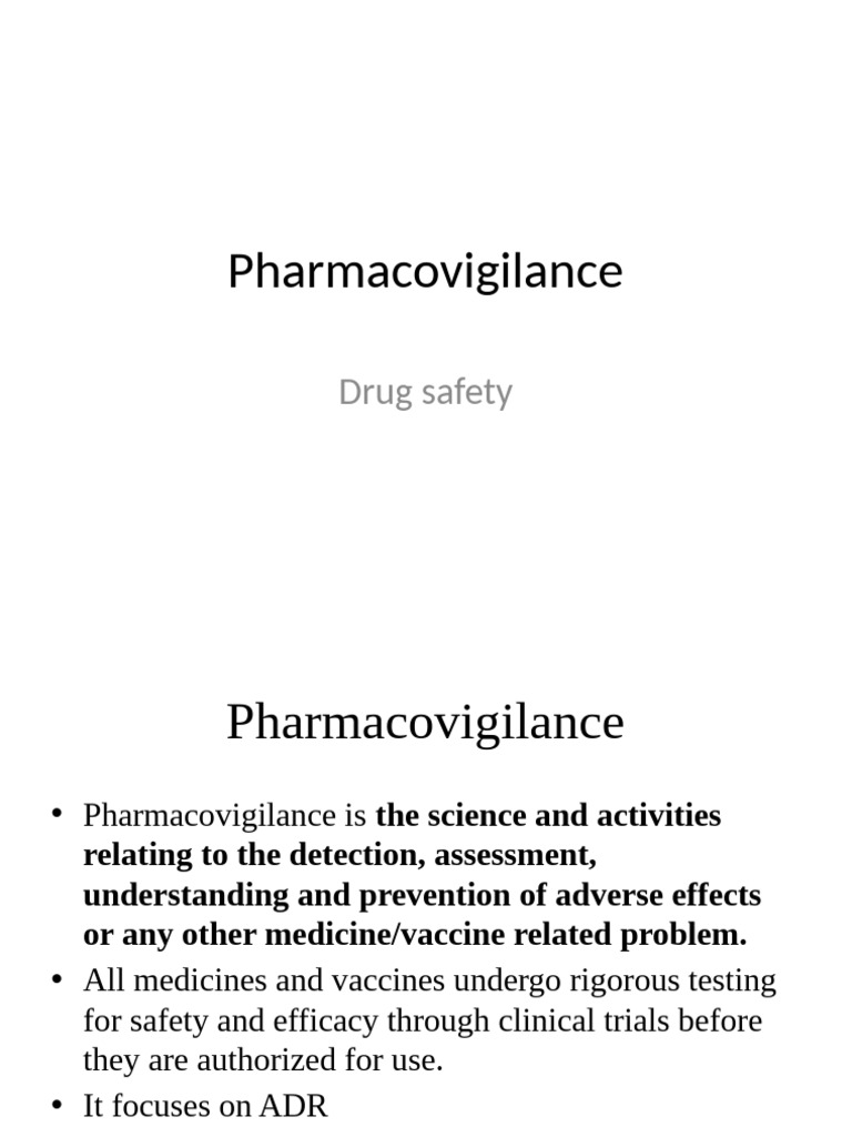 6 Pharmacovigilance - ADR - 11426 - Hom UG-HP-L - 23!07!2024 | PDF ...