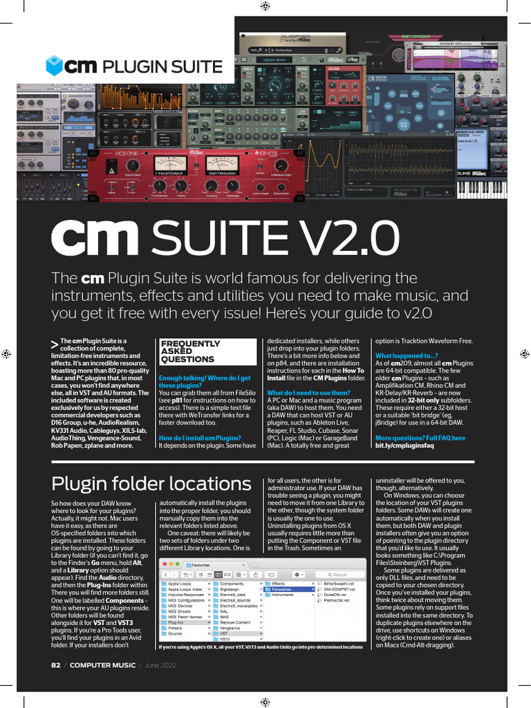 Essential Guide to CM Plugin Suite | PDF | Equalization (Audio ...