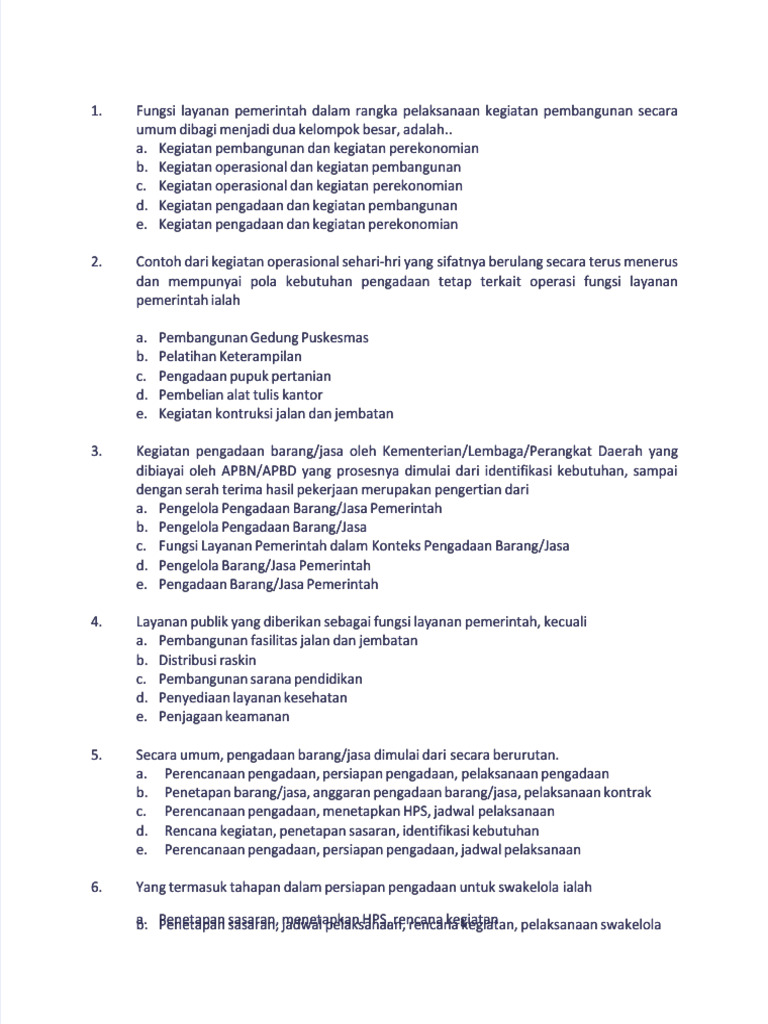 SKB Pengelola Pengadaan Barang Dan Jasa 3 | PDF