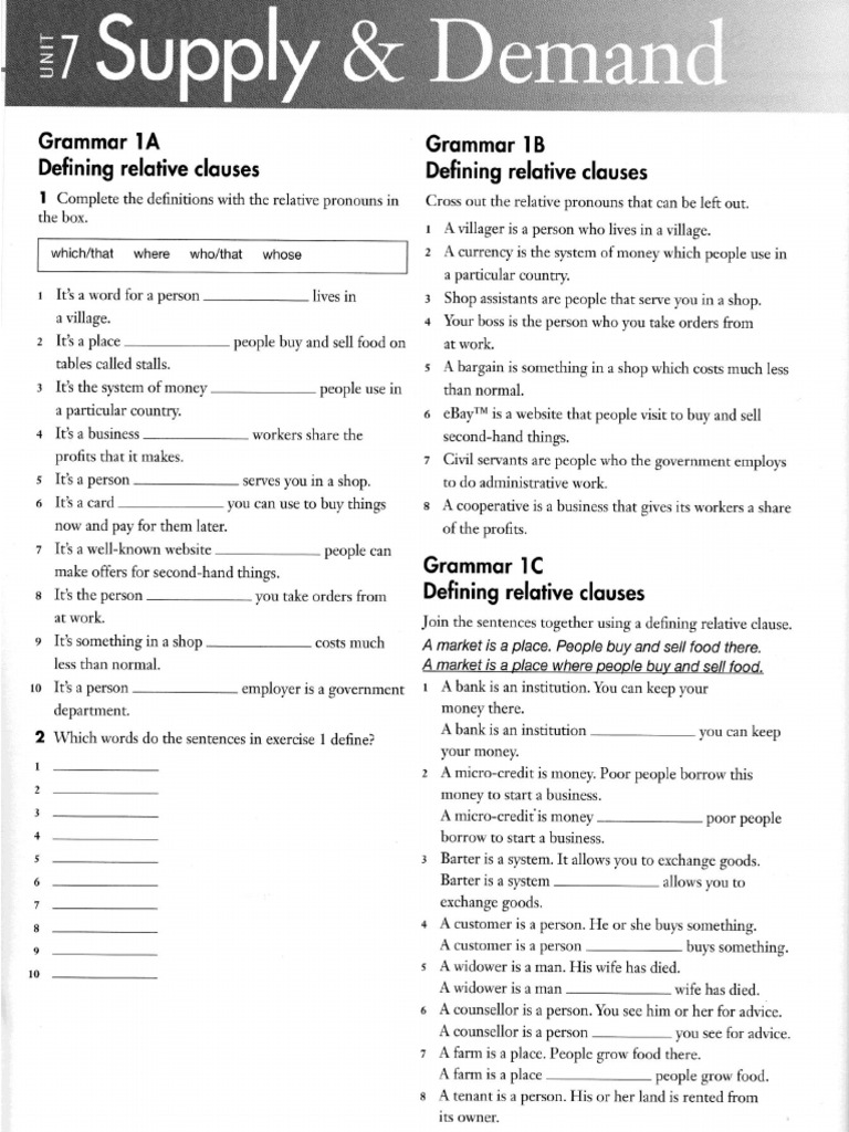 Intermediate 19 Workbook | PDF