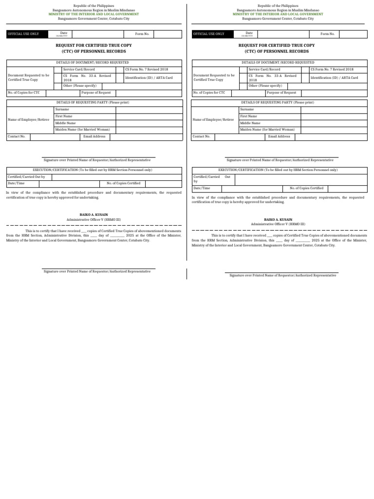 HRM Form 2 | PDF | Access Control | Authentication
