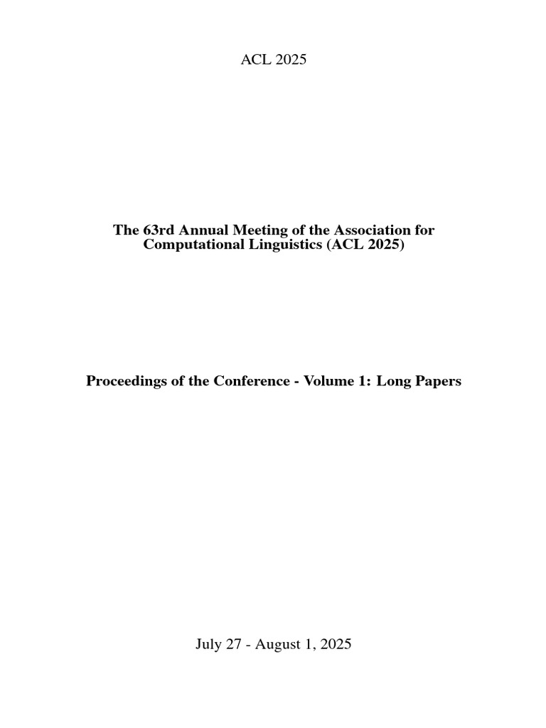 2025 Acl-Long 0 | PDF