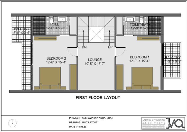 First Floor Layout of Keshavpriya Aura | PDF