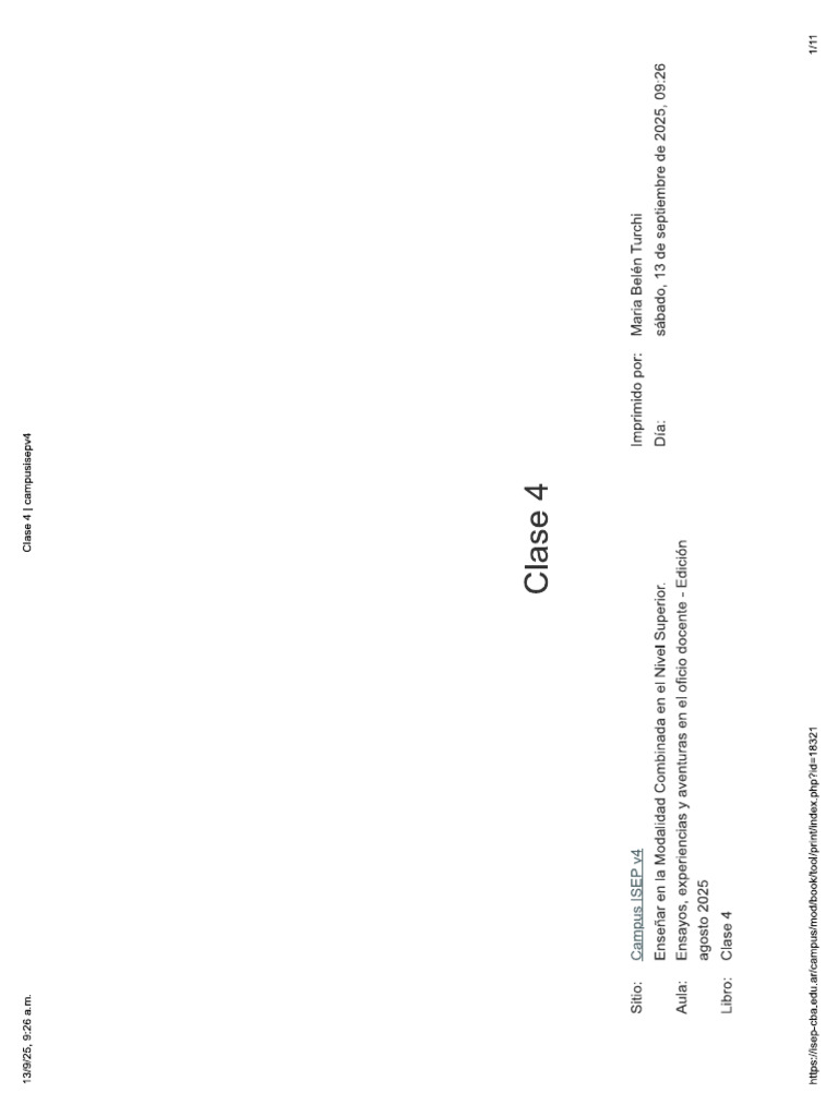 Clase 4 | PDF