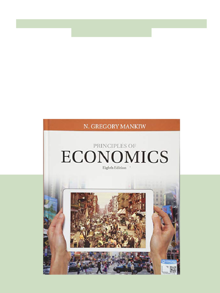 Principles of Economics 8th Edition N Gregory Mankiw Instant