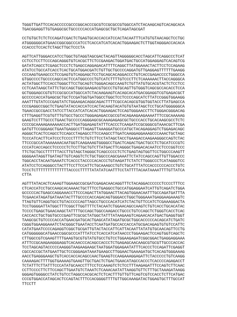 DNA Sequence Analysis and Insights | PDF