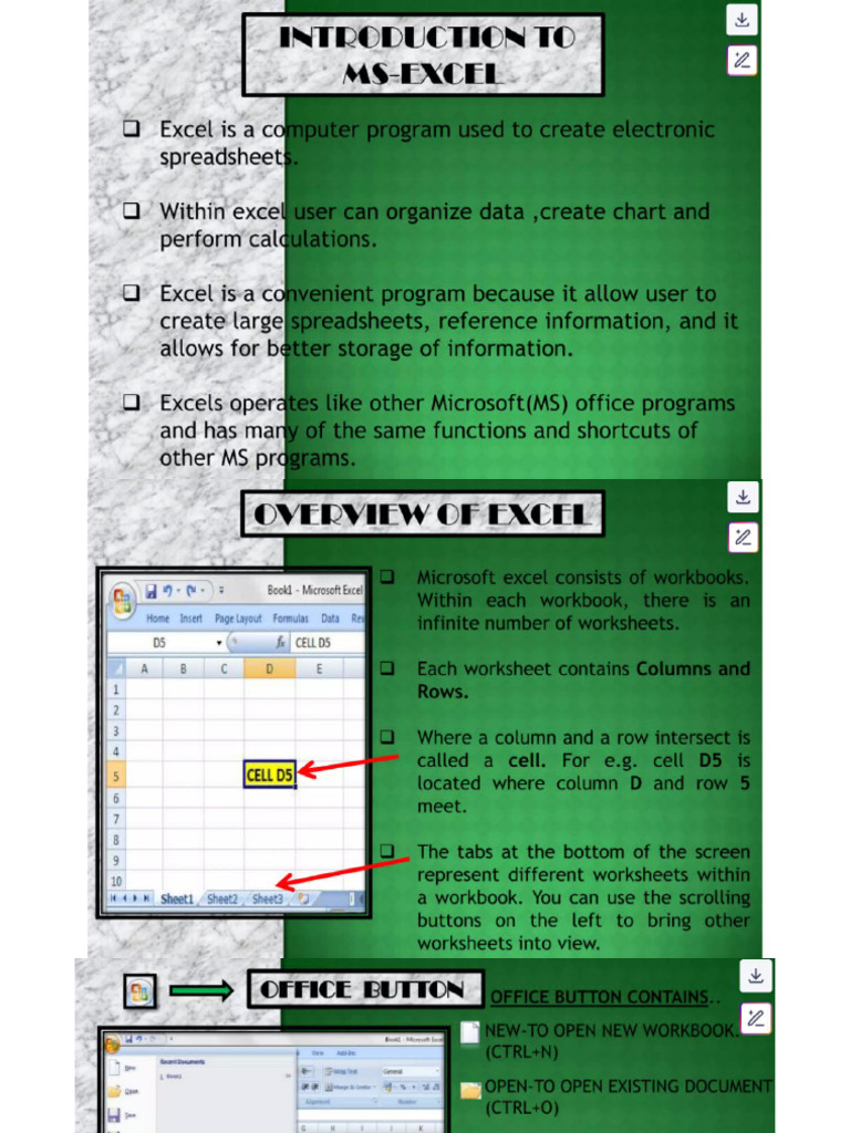 MS Excel | PDF