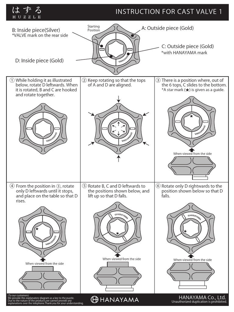 Huzzle Cast Valve Solution Eng Cast Valve | PDF