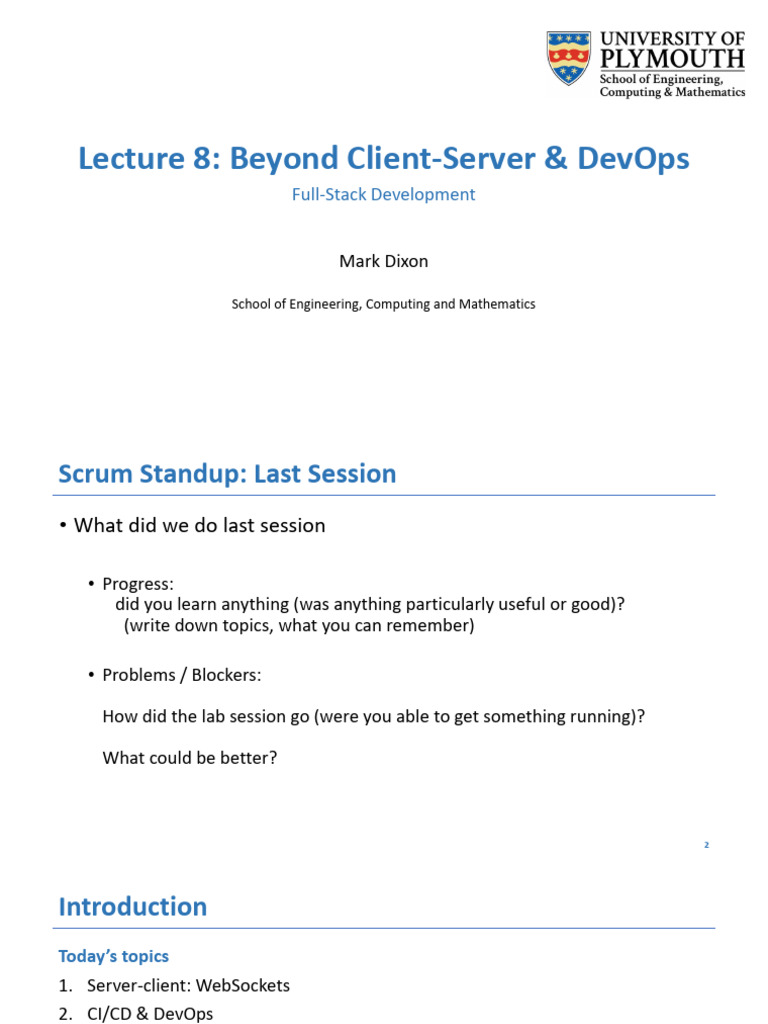 08 Beyondclientserver PDF | PDF | Client–Server Model | Systems ...