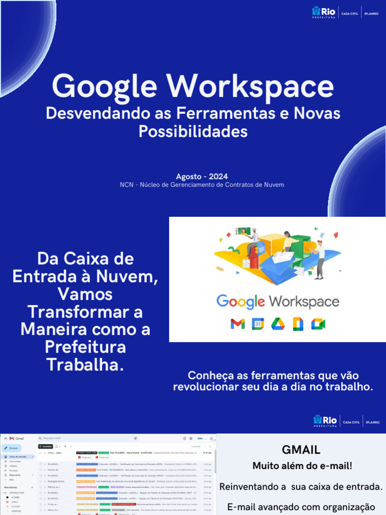 Ferramentas do Google Workspace para Prefeituras | PDF | Informática