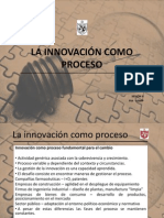 La Innovacion como proceso