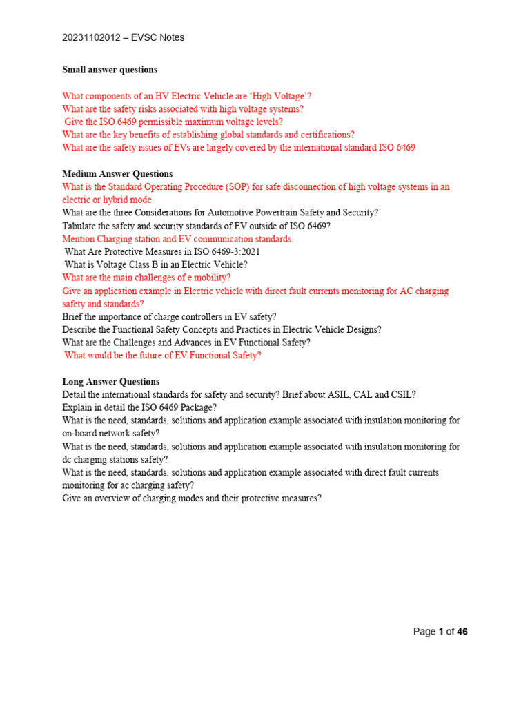 EVSC Question Bank With Answers Rev 01 | PDF | Computer Security | Security