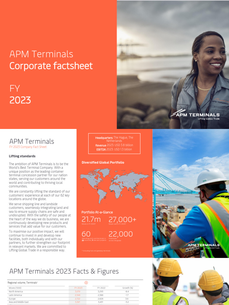 APM Terminals FY 2023 Overview | PDF | Economies