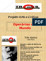 Operarias Do Mundo - Slides Professora Socorro Maciel